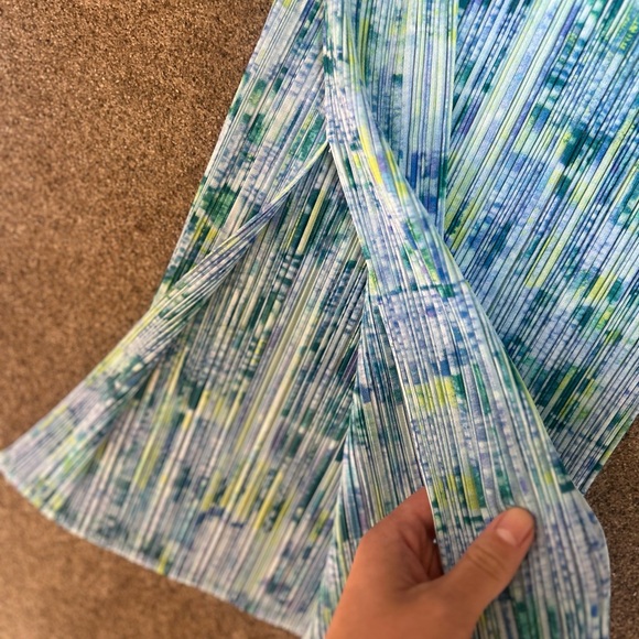 Issey Miyake Pleats Please blue midi skirt - Picture 5 of 6